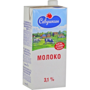 Молоко Савушкин коробка