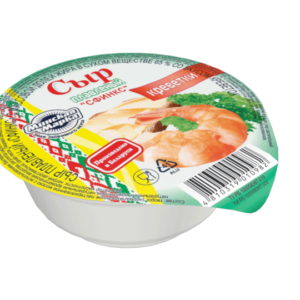 Плавленный сыр креветки